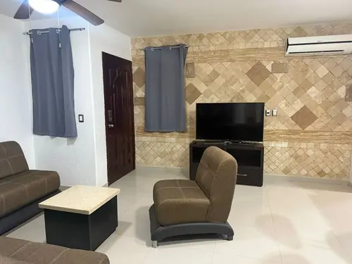 Departamento amueblado en renta en Sábalo Country Club