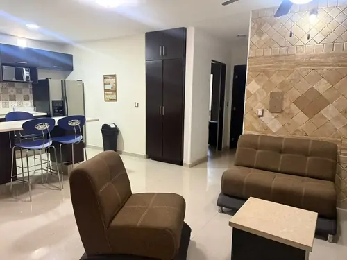 Departamento amueblado en renta en Sábalo Country Club